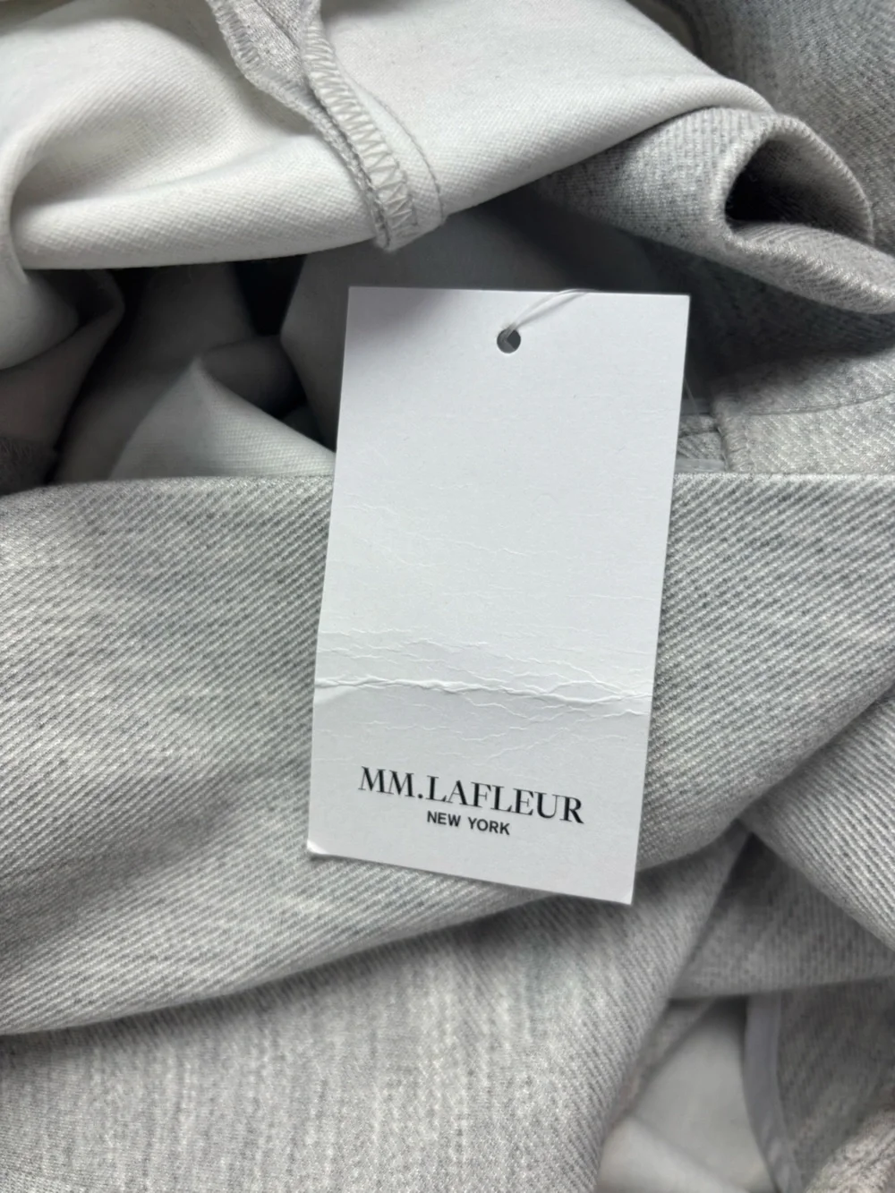 M.M. LaFleur Katie Twill Ponte Sheath Dress in Heather Gray Size 24 NWT